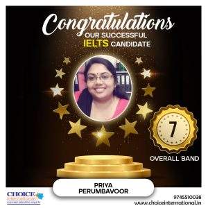 Successful IELTS Candidate - Priya