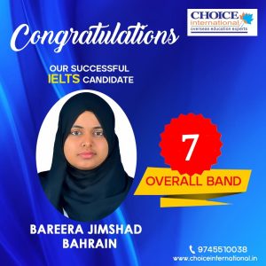 Successful IELTS Candidate - Bareera Jimshad